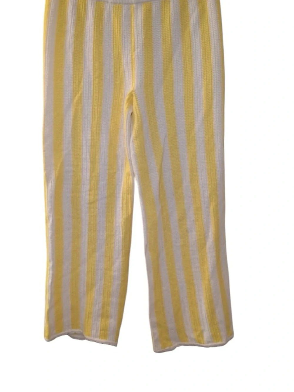 Jessica Simpson 100% Cotton  Striped  Knit Pants casual chic summer vacation